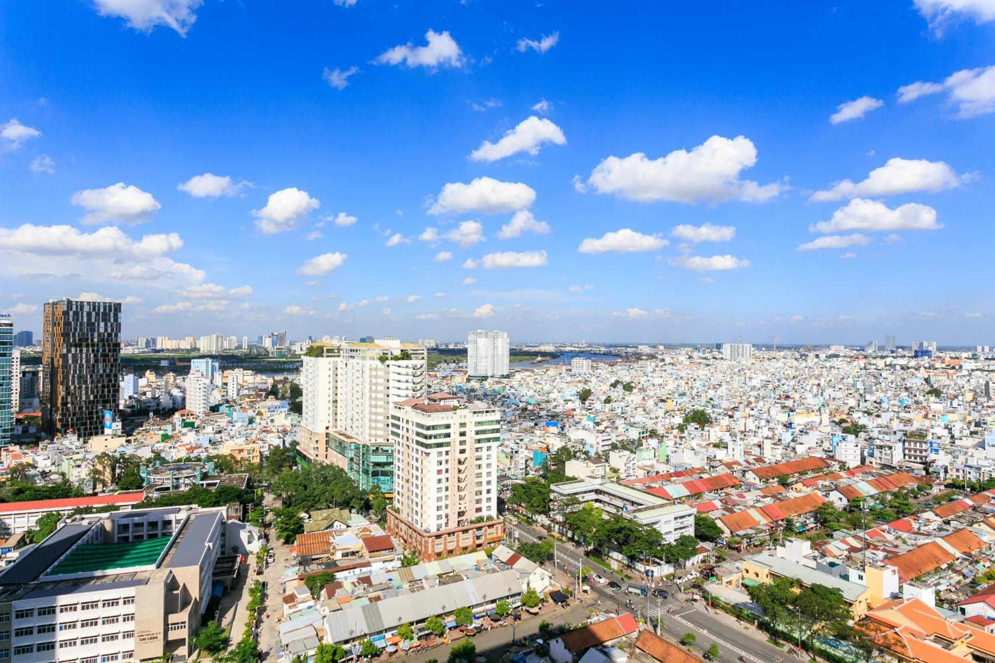Rem Rivergate Garden Pool Signature - Free 4G Sim For 3 Nights Booking Ho Chi Minh-staden Exteriör bild
